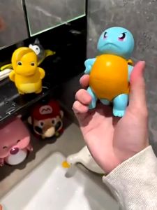 Wonderful Toys Sanrio Water Spray Toy Kuromi Melody Cinnamoroll Johnny Turtle Water Gun Summer Beach Toys for Kids Childrens Toy gun mini cartoon Spray Water Gun Cute Animal Beach Water Pool Toys Summer Outdoor Water Fight Squirt Gun Toy Funny Playing Wa
