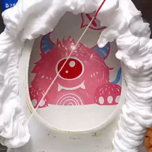 Powerful Toilet Bowl Cleaner Spray 450ml Multifunctional Foaming Bathroom Cleaner for Tiles Glass Floors Tough Stain Scale Remover Home Family Pack Safe Harmless Powerful Cleaner