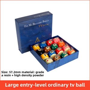 Luxury Fantasy Black Eight Crystal Billiard Set with American Sixteen-Color Billiard Cues and Standard Large Billiard Supplies