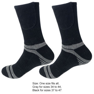 Winter Electric Heated Socks USB Charging Thermal Heating Thermosocks Foot Warmer Socks Trekking Ski Cycling Outdoor Warm Socks