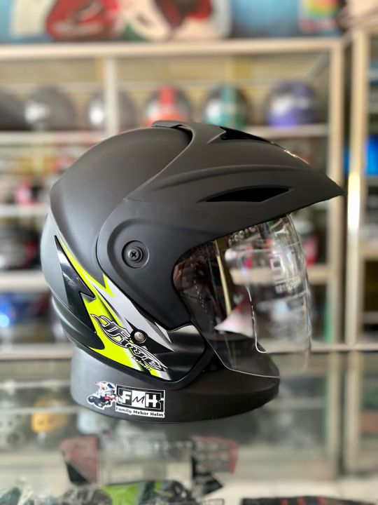 HELM SNI MURAH (HELM HALF FACE) UKURAN JUMBO XL,XXL ORIGINAL TGP WARNA