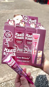 Long Lasting and Color Changing Blush: Sweet Magic Matte Blusher Cream Tube Waterproof Magic Liquid Blusher