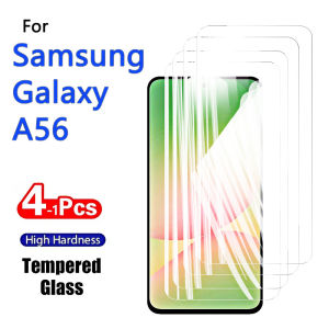 1 Cái/4 Chiếc HD Pha Lê Kính Cường Lực Bảo Vệ Màn Hình Cho Galaxy A56 5G Samsung 9H Cứng Chống Trầy Xước Trong Suốt Ốp Lưng Thân Thiện