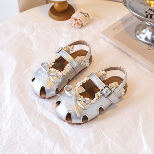 Anti-slip Floral Lace Fairy Ballet Style Girl Sandals
