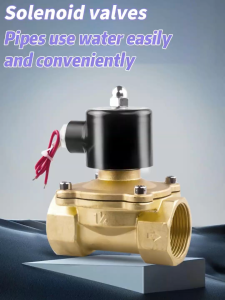 COD Solenoid Water Valve Electric Normally Closed 220V 1 1/4 Inch - 2W-320-32 / Alat Kontrol Penyiraman Air Otomatis / Katup Tangki Air Otomatis / Katup Otomatis Air Udara Gas Minyak  / Kran Pengontrol Otomatis / Katup Filter Air Mesin Cuci Wastafel