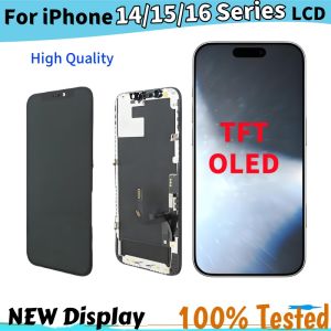 New OLED INCELL Display For iphone 14 15 16 pro Max TFT LCD 3D True Tone 16E 14 15 plus Touch Screen Part Replacement