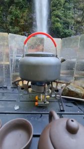 Tấm chắn gió bếp đi dã ngoạicắm trại ngoài trời size XL