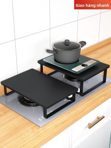 Stove Shield And Support Organizer