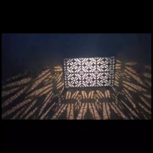 Đèn Trang Trí Năng Lượng Mặt Trời Gắn Tường Lắp Đặt Dễ Dàng Trang Trí Ban Công Cổng Nhà - DA3029