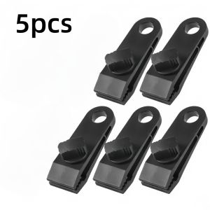 5/8pcs Multi-functional Heavy Duty Nylon Tent Clip Windproof Tent Awning Fastener Durable Tool Outdoor Camping Picnic Supplies