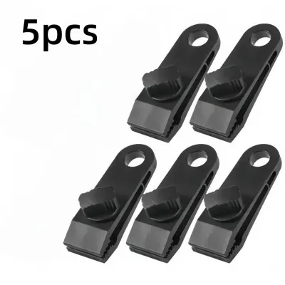 5/8pcs Multi-functional Heavy Duty Nylon Tent Clip Windproof Tent Awning Fastener Durable Tool Outdoor Camping Picnic Supplies