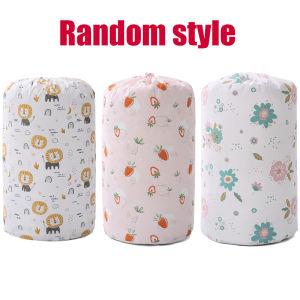 Cartoon Pattern Storage Bag Large Cylindrical Dust Bag Suitable For Seasonal Clothes Blankets Bedding Wardrobe Storage