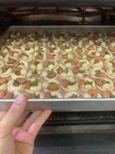 Bánh Đồng Tiền Mix Hạt MacCa 1kg/Hộp