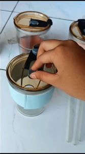 Gelas Kaca Tumblr Kopi Aestethic