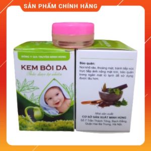 [Hàng Công Ty]Kem Bôi Da Minh Hùng kem mỡ bôi chàm sữa rôm sảy hăm bỉm chiết xuất từ thảo dược