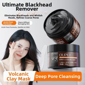 Volcanic Clay Blackhead Removal Mask Tearing Style Male Female Acne Pore Cleansing Facial Mask Nutritious Soothing Beauty Skincare