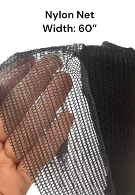Nylon Net / Mesh Net (for bags and vest) per yard