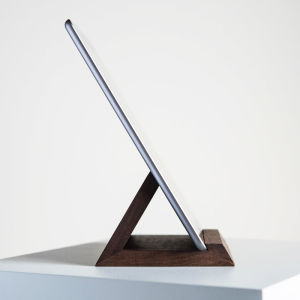 Youzan Solid Wood Mobile Phone Holder Tablet Computer Stand iPad Computer Bean Bag Desktop Universal Wooden Mounting Bracket Wooden Creative