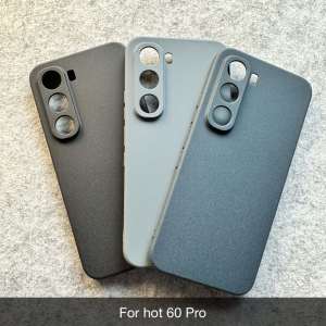 Soft Case sandstone Infinix hot 60 pro  anti slip