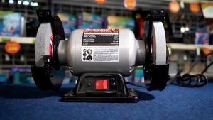 SUMO มอเตอร์หินไฟ 6นิ้ว(Bench Grinder 6") รุ่น BG6 มอเตอร์ 400W รอบคงที่ 2900RPM ทั้งตอนใส่หินเเละไม่ ใส่ แถมหิน 2 ก้อน TANG MYHOME