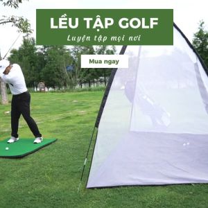 Lưới Tập Golf Lều Tập Golf PGM Lưới Tập Golf Tại Nhà Lưới Tập Golf Tại Văn Phòng Lều Tập Golf 3M Có Đích Đánh Lắp Ráp Chắc Chắn