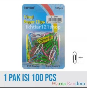 Paper Clip warna warni joyko 3100