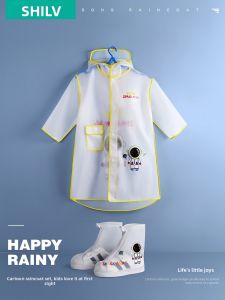 SLVGOODS | Children Full-body Rain Poncho and Boots Set