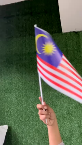BENDERA MALAYSIA - MALAYSIA FLAG HAND FLAG (READY STOCK) PELAJAR SEKOLAH MURID MURID IBUBAPA GURU MALAYSIA 14 18 NEGERI
