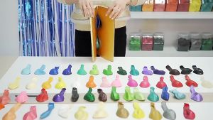 Balon Latex Mix Tebal isi 10 Metalik Doff Macaron Chrome Polkadot uk 12 inch Dekorasi Pesta Ulang Tahun