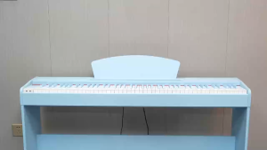 WENCAI 88 Key Digital Piano Keyboard Action Full-size Digital Pianos for Beginners Adults Wooden Upright Piano with Sheet Music Stand Supports USB-MIDI White