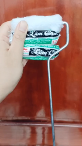 Con lăn sơn nước Lâm Châu 10 cm (Ống lăn 10cm + cán 45cm) thay thế tách rời được