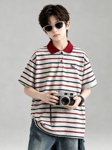 Summer Polo Shirt for Medium to Large Boys