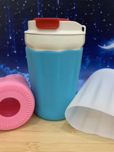 Vỏ Bọc Thủy Tinh Cà Phê Bằng Silicon Chống Trượt Cách Nhiệt Bảo Vệ Chống Rơi Cho Cốc Cà Phê Và Trà Hình Nón Đa Năng