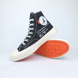 Hamz Alpha Alpen Black Sepatu Sneakers Pria dan Wanita