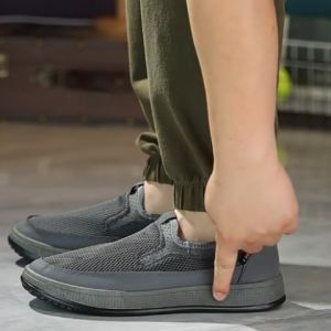 LEAShop งานฮอตฮิตเข้าใหม่พร้อมส่ง รองเท้าลำลองผ้าใบผู้ชาย งานสวย วัสดุอย่างดี ราคามิตรภาพ ดีเทลตัวรองเท้าใส่สบาย ระบายอากาศได้ดีไม่อับเท้า พร้อมส่งให้เลือกถึง 2 สี จิ้มตะกร้าเลย