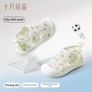 SHI YUE JIE JING | Giày Đi Bộ Thoáng Khí MESH Cho Bé 1-2 Tuổi