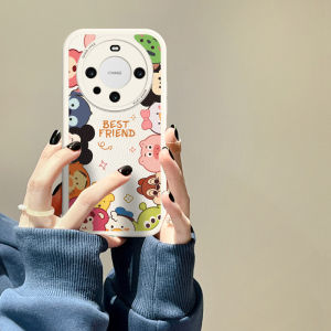 Huawei Mate70Pro Phone Case Female Version Full Cover with Bracelet Animal Collection Silicone Protective Shell Anti-Fall