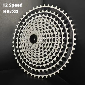 GOLDIX 12-Speed 10-46T 10-51T 11-46T 11-51T HG XD Lightweight MTB Flywheel for HG and XD 12 Speed Systems Bike Accessories