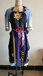 Kamisato Ayaka Genshin Impact Cosplay Costume Wig Dress Halloween Outfit Carnival Party Role Play Comic Con for Girls
