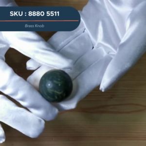 Italy White Brass Satin Gold Terno Knob Cabinet Handle Solid Drawer Pull