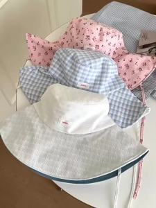 Pouie | Mũ Nón Cá Nhân Chống Nắng Gọn Mặt Cho Mùa Xuân/Hè
