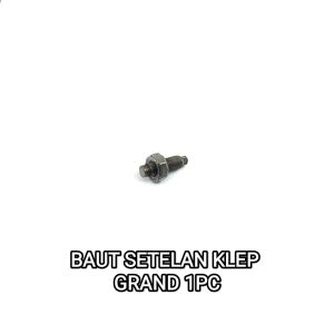 Baut Setelan Klep Grand (Harga Per 1 PCS) - Baud Mur Mor Stelan Klep Screw Valve Honda Astrea Prima Legenda Supra Lama Old 100cc Supra X Lama Supra Fit Lama Supra X 125 Karisma Kirana Supra Fit New Supra XX