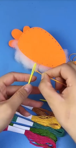Educational Sewing Craft Kit DIY Sewing Felt Plush Animals Handmade Art Craft Kits for kids | Birthday Goodie Bag