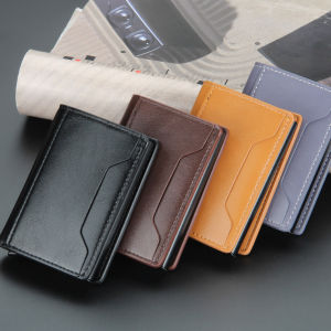 Mens Card Holder WalletCredit Card HolderPop Up Minimalist Slim Wallet Holds