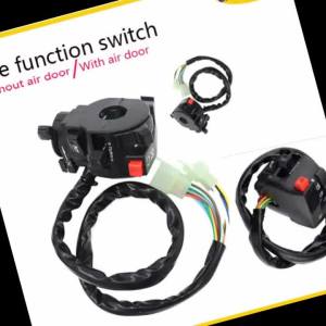 Công Tắc Đèn Điện Khởi Động Bằng Điện Hi-Lo Beam Cho Xe ATV 50cc-150cc Xe Mô Tô Địa Hình Xe Buggy Xe Go Kart - Công Tắc Xe Máy 5 Chức Năng