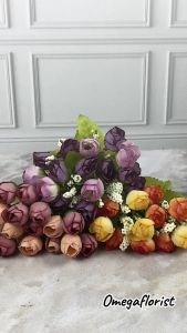 Bunga Kuncup Mini Artificial: Dekorasi Pernikahan & Event