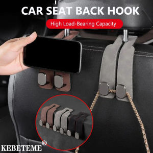 KEBETEME Car Hook Car Tools Double Hooks For Car Interior Accessories Organizer Bag Hook Holder