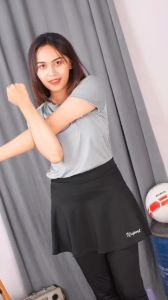 PAKET 2 pcs Baselayer Manset Olahraga Wanita Hijab Lengan Panjang Zumba Running Mangset Sport Inner Senam