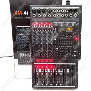 Mixer Audio Ashley XM-4i 4Channel Original Bluetooth  - USB Micer Ashley XM4i Mixing 4 Xm 4i Bagus ( Bisa COD )
