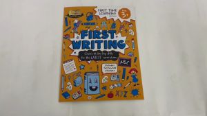 Writing Educational Book for Preschool Kids (Age 3+) with Stickers